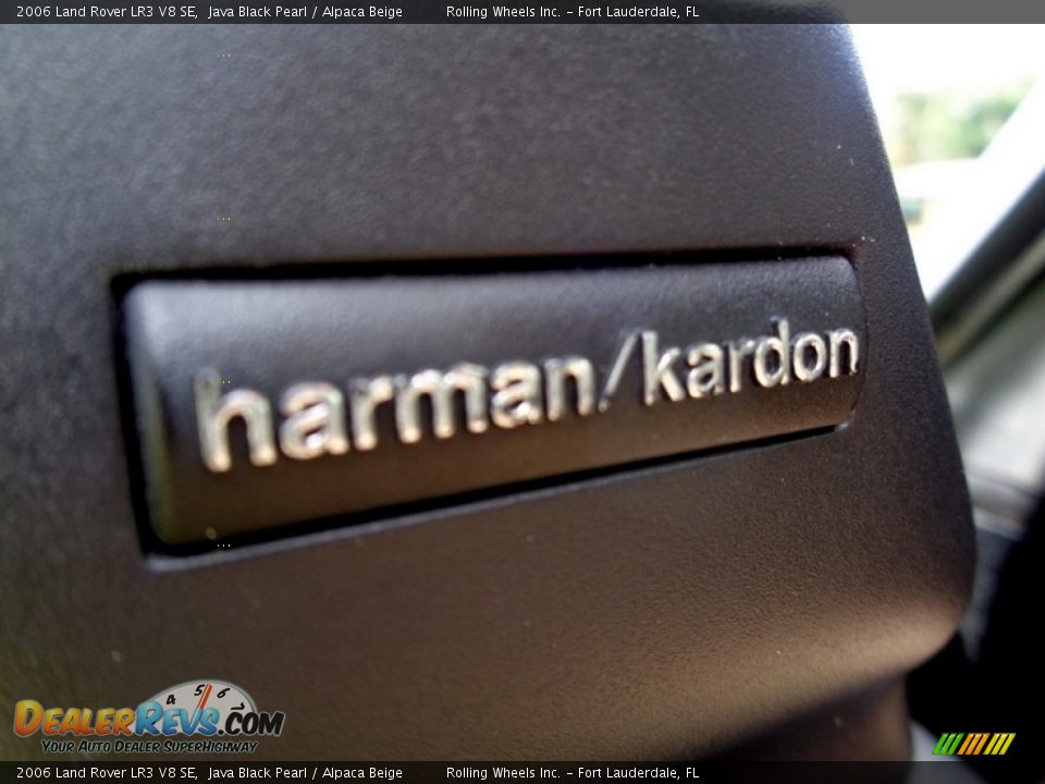 2006 Land Rover LR3 V8 SE Java Black Pearl / Alpaca Beige Photo #34