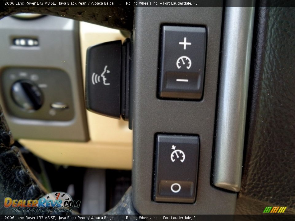 2006 Land Rover LR3 V8 SE Java Black Pearl / Alpaca Beige Photo #35