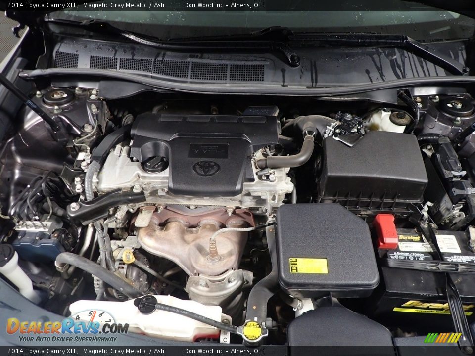 2014 Toyota Camry XLE Magnetic Gray Metallic / Ash Photo #9