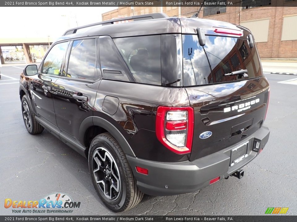 2021 Ford Bronco Sport Big Bend 4x4 Kodiak Brown Metallic / Medium Dark Slate Photo #5