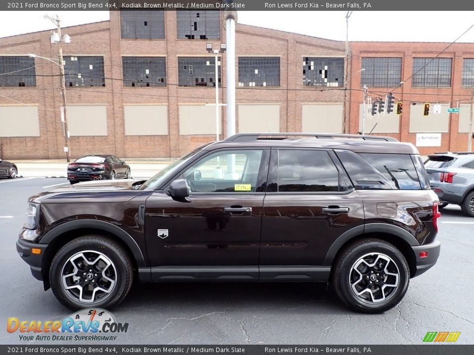 Kodiak Brown Metallic 2021 Ford Bronco Sport Big Bend 4x4 Photo #6