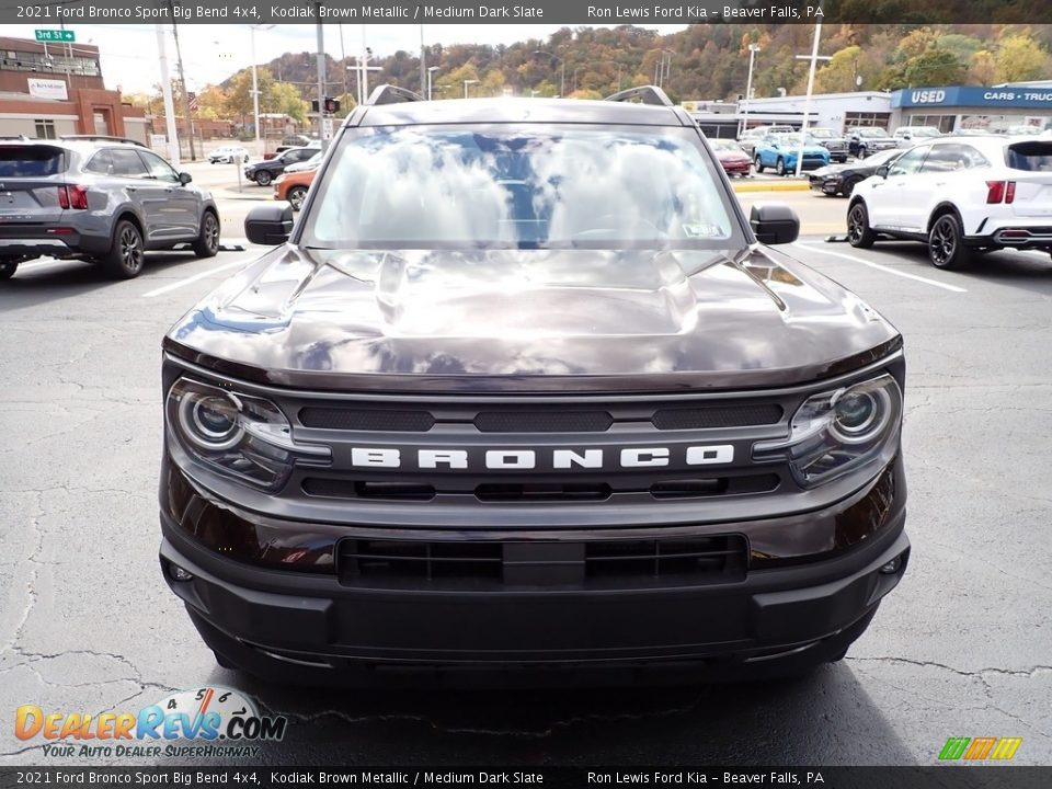2021 Ford Bronco Sport Big Bend 4x4 Kodiak Brown Metallic / Medium Dark Slate Photo #8