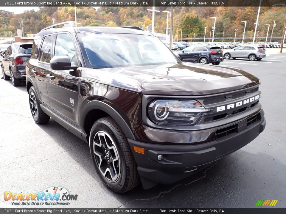 Kodiak Brown Metallic 2021 Ford Bronco Sport Big Bend 4x4 Photo #9