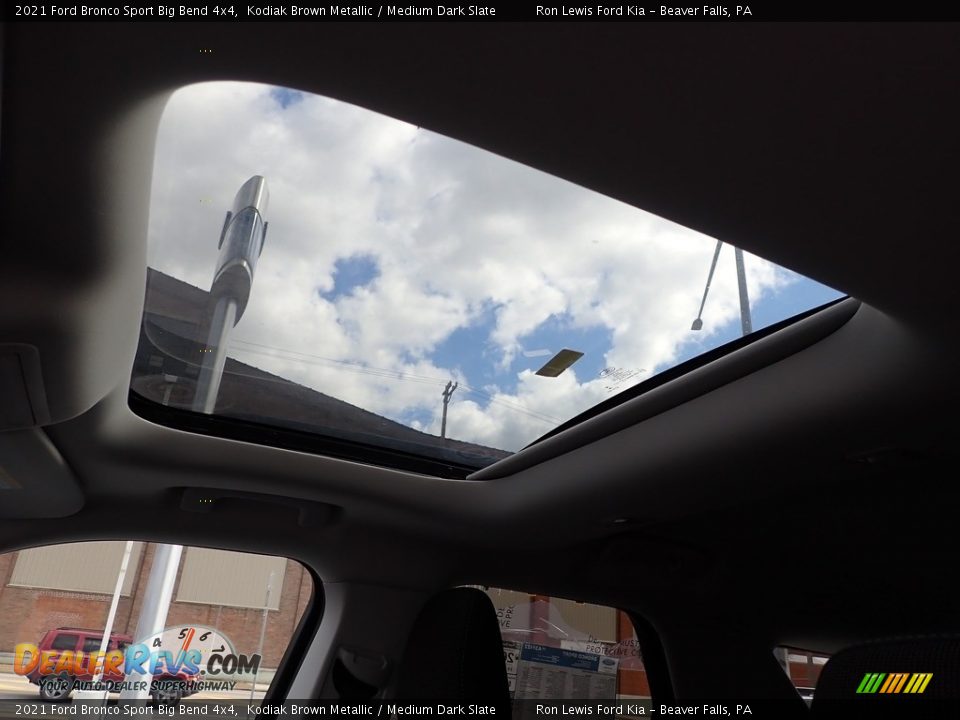 Sunroof of 2021 Ford Bronco Sport Big Bend 4x4 Photo #15