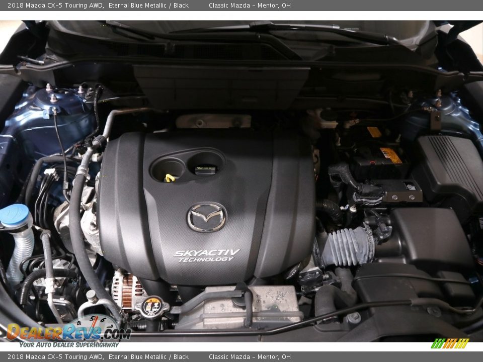 2018 Mazda CX-5 Touring AWD Eternal Blue Metallic / Black Photo #19