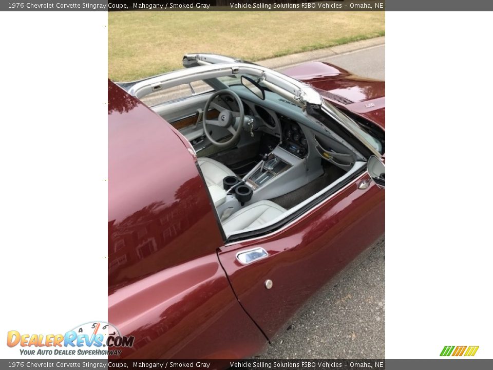 1976 Chevrolet Corvette Stingray Coupe Mahogany / Smoked Gray Photo #8