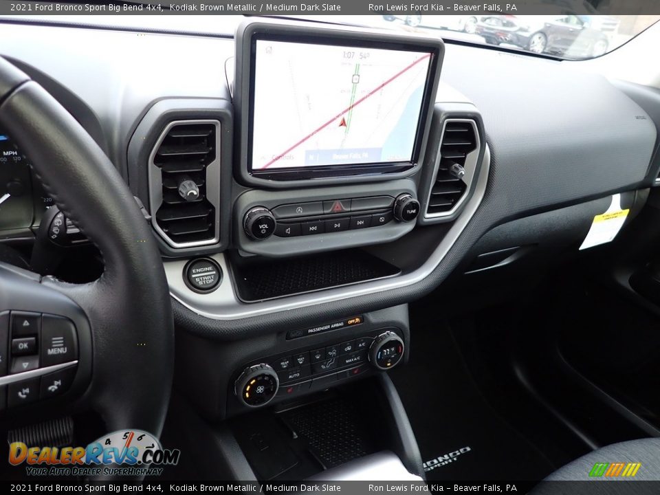 2021 Ford Bronco Sport Big Bend 4x4 Kodiak Brown Metallic / Medium Dark Slate Photo #17