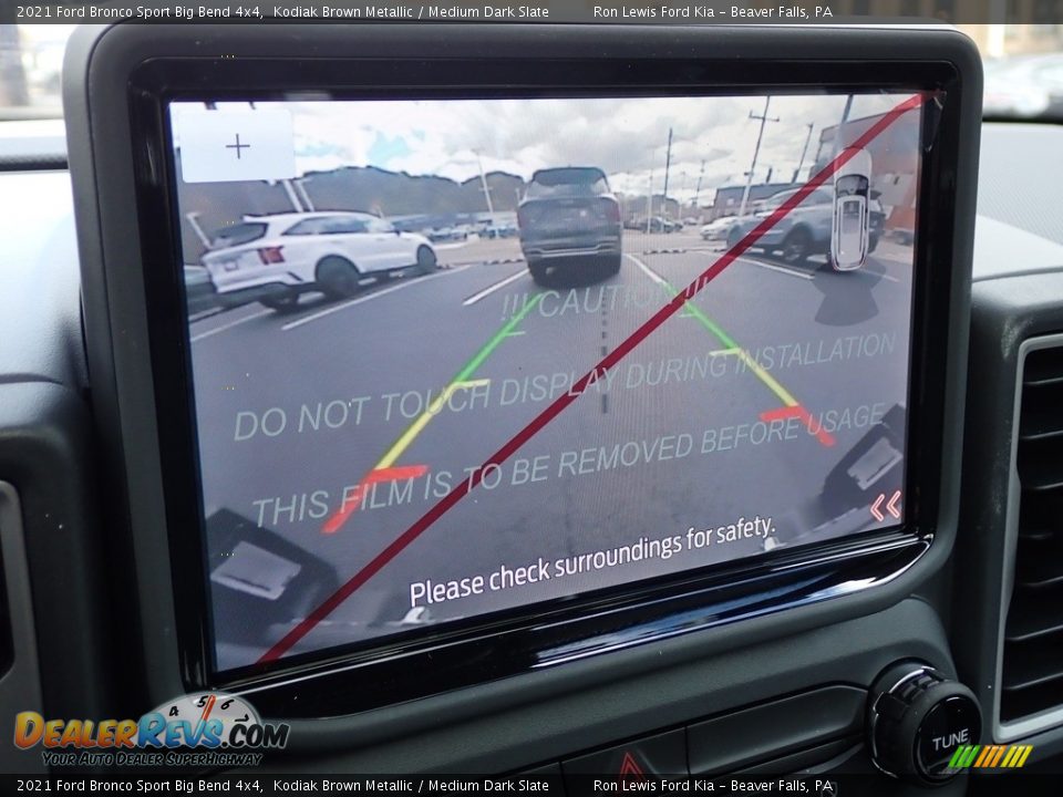 2021 Ford Bronco Sport Big Bend 4x4 Kodiak Brown Metallic / Medium Dark Slate Photo #20