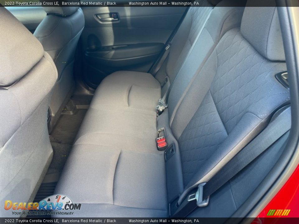 Rear Seat of 2022 Toyota Corolla Cross LE Photo #19