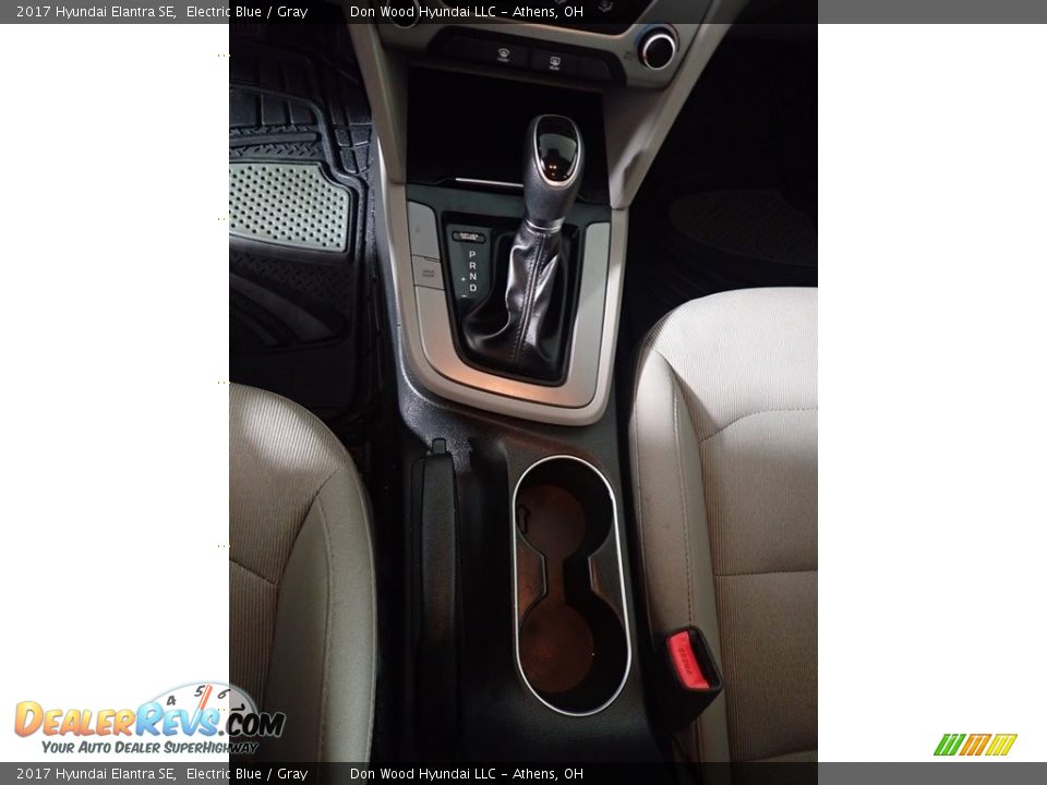 2017 Hyundai Elantra SE Electric Blue / Gray Photo #30