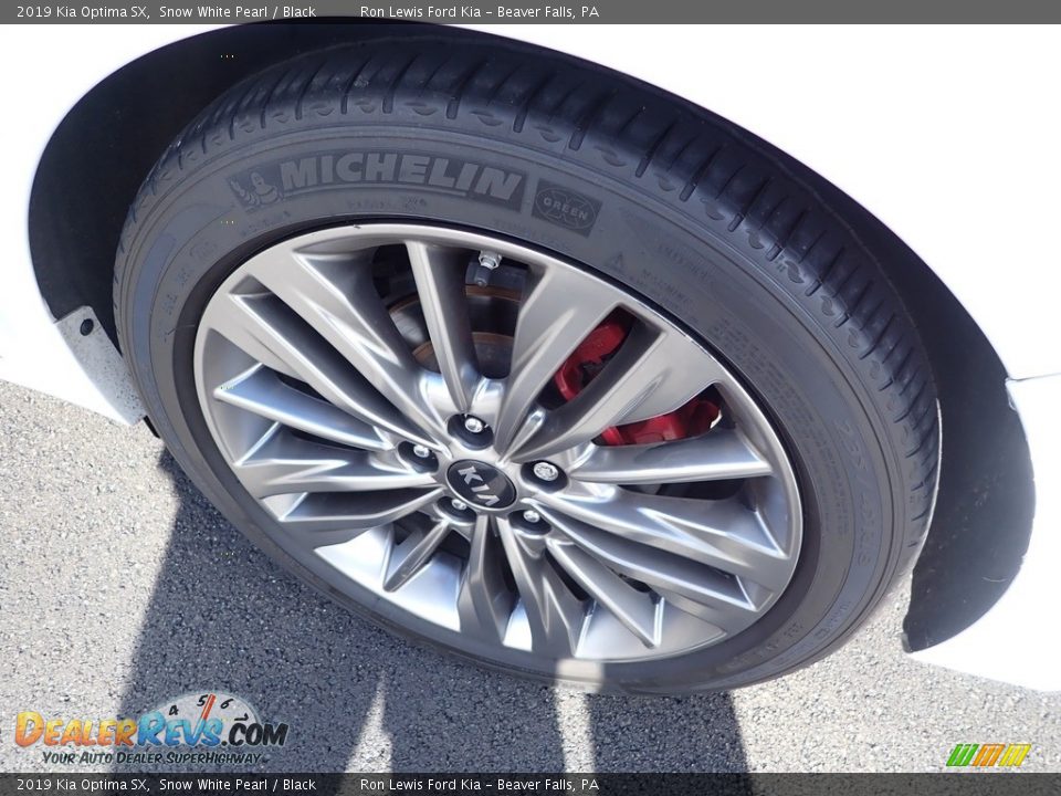 2019 Kia Optima SX Snow White Pearl / Black Photo #2