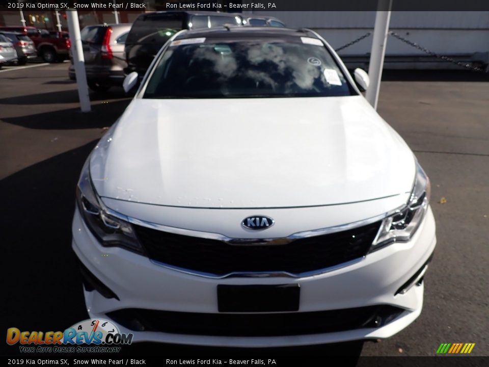 2019 Kia Optima SX Snow White Pearl / Black Photo #4