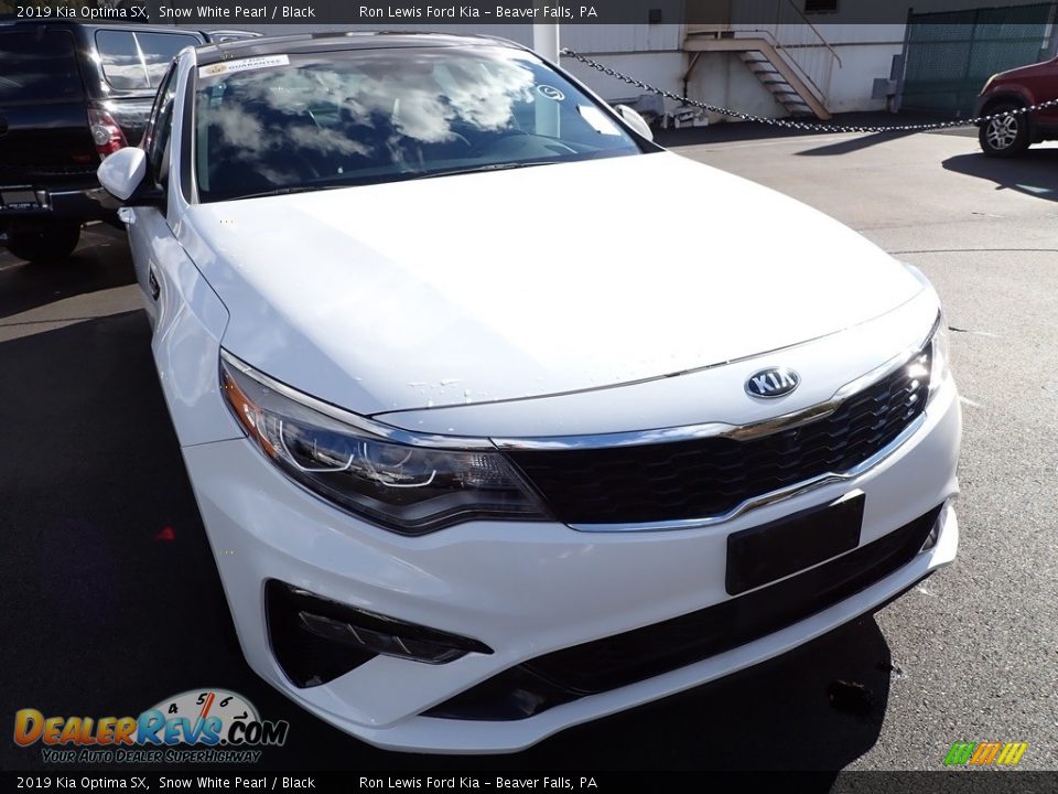 2019 Kia Optima SX Snow White Pearl / Black Photo #5