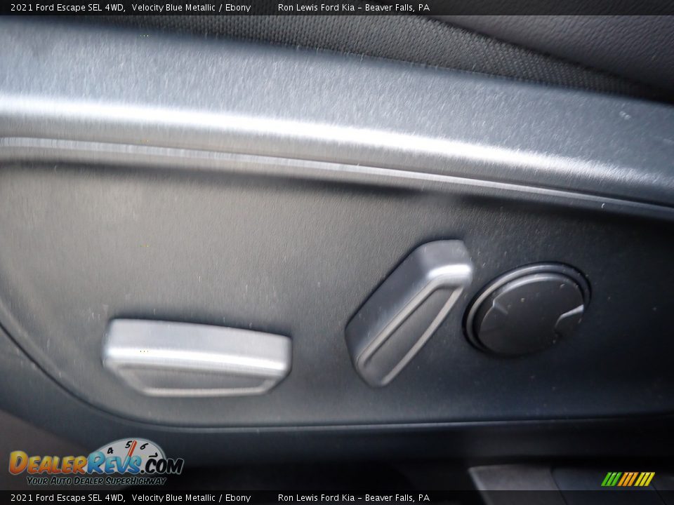 2021 Ford Escape SEL 4WD Velocity Blue Metallic / Ebony Photo #16
