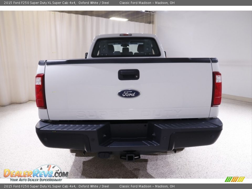 2015 Ford F250 Super Duty XL Super Cab 4x4 Oxford White / Steel Photo #15