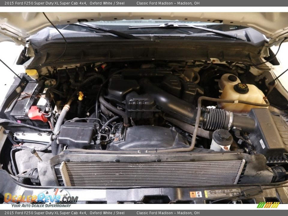 2015 Ford F250 Super Duty XL Super Cab 4x4 Oxford White / Steel Photo #16