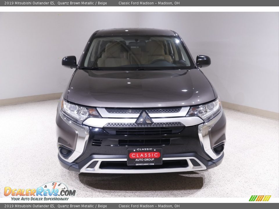2019 Mitsubishi Outlander ES Quartz Brown Metallic / Beige Photo #2