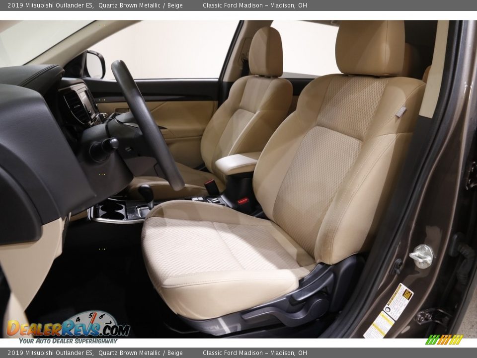 2019 Mitsubishi Outlander ES Quartz Brown Metallic / Beige Photo #5