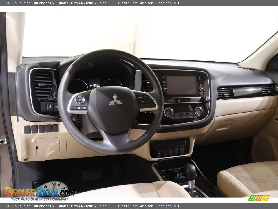 2019 Mitsubishi Outlander ES Quartz Brown Metallic / Beige Photo #6
