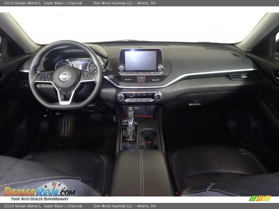 2019 Nissan Altima S Super Black / Charcoal Photo #24