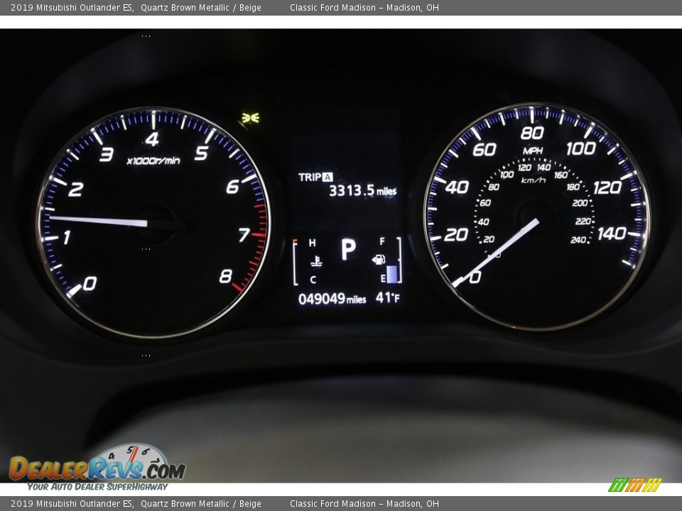 2019 Mitsubishi Outlander ES Quartz Brown Metallic / Beige Photo #8