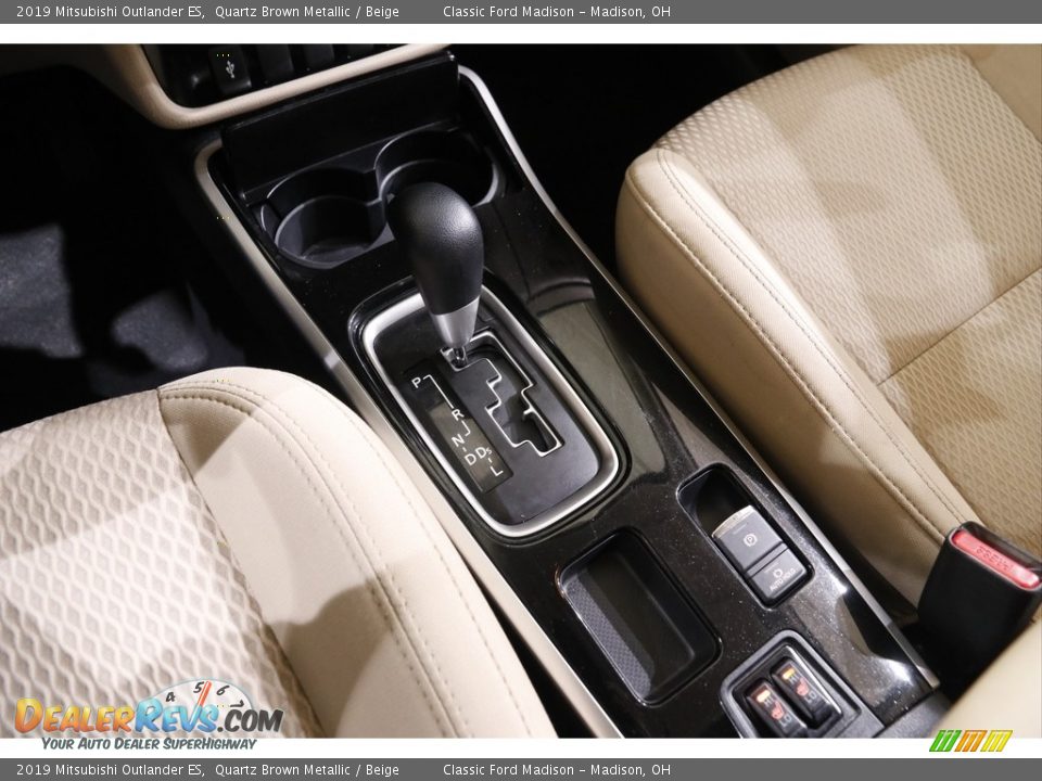 2019 Mitsubishi Outlander ES Quartz Brown Metallic / Beige Photo #12