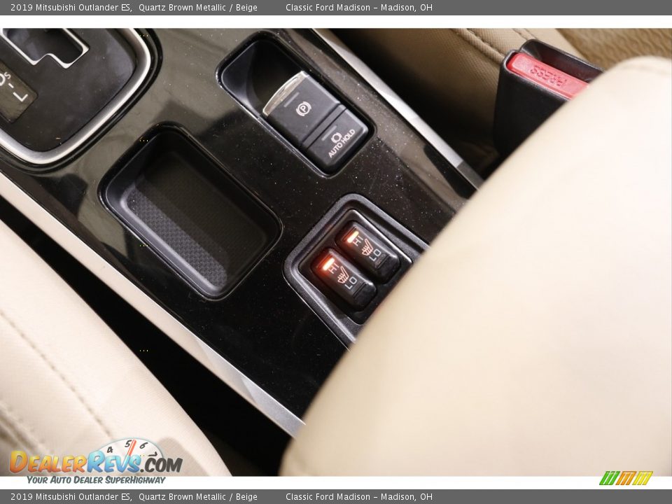 2019 Mitsubishi Outlander ES Quartz Brown Metallic / Beige Photo #13