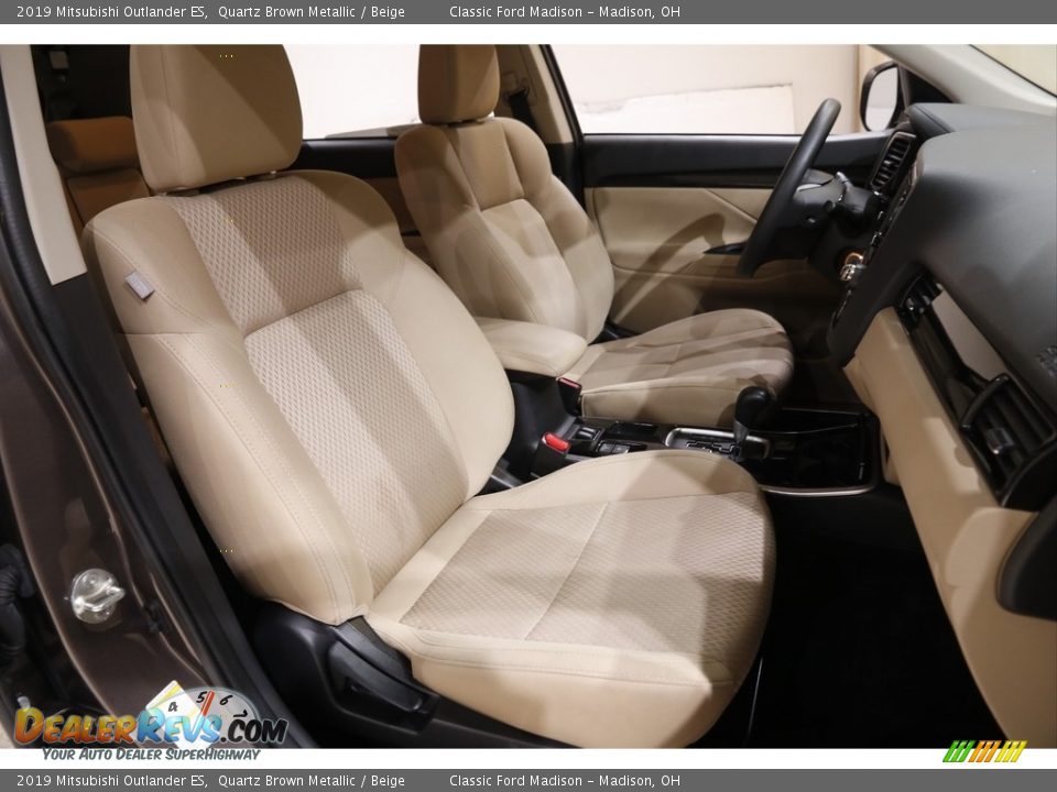 2019 Mitsubishi Outlander ES Quartz Brown Metallic / Beige Photo #14