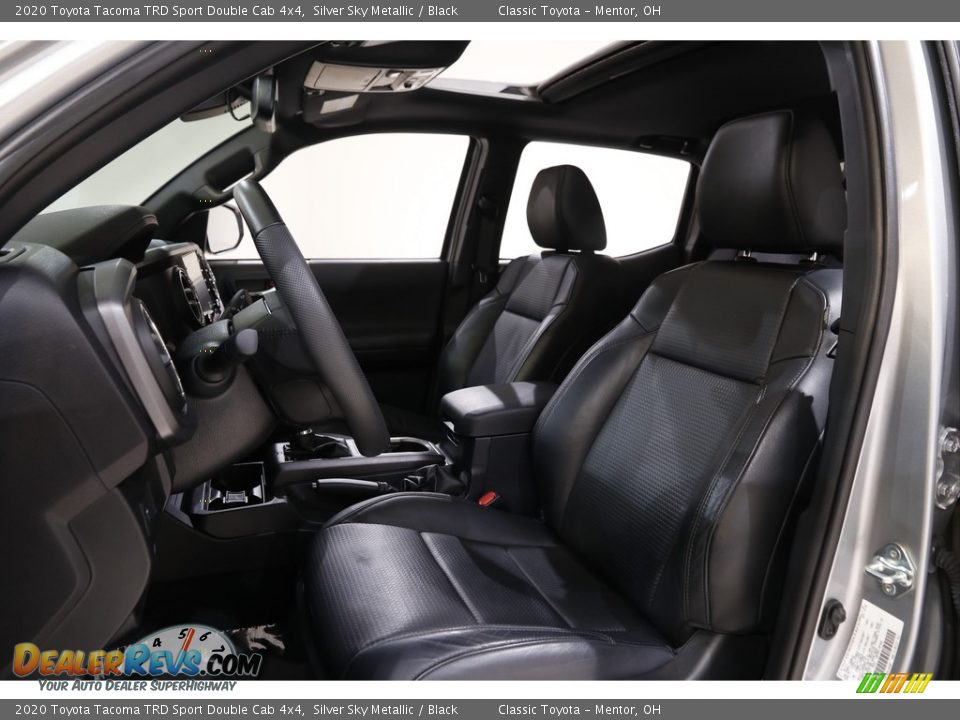 2020 Toyota Tacoma TRD Sport Double Cab 4x4 Silver Sky Metallic / Black Photo #5
