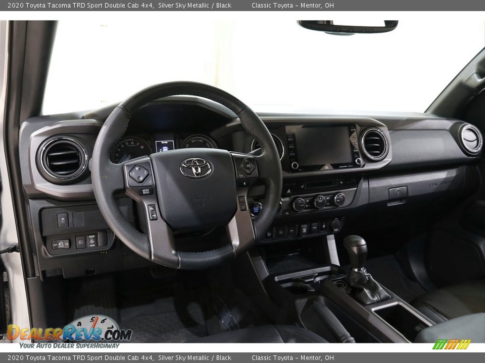 2020 Toyota Tacoma TRD Sport Double Cab 4x4 Silver Sky Metallic / Black Photo #6