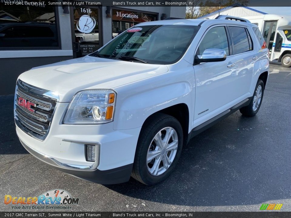 2017 GMC Terrain SLT Summit White / Light Titanium Photo #2