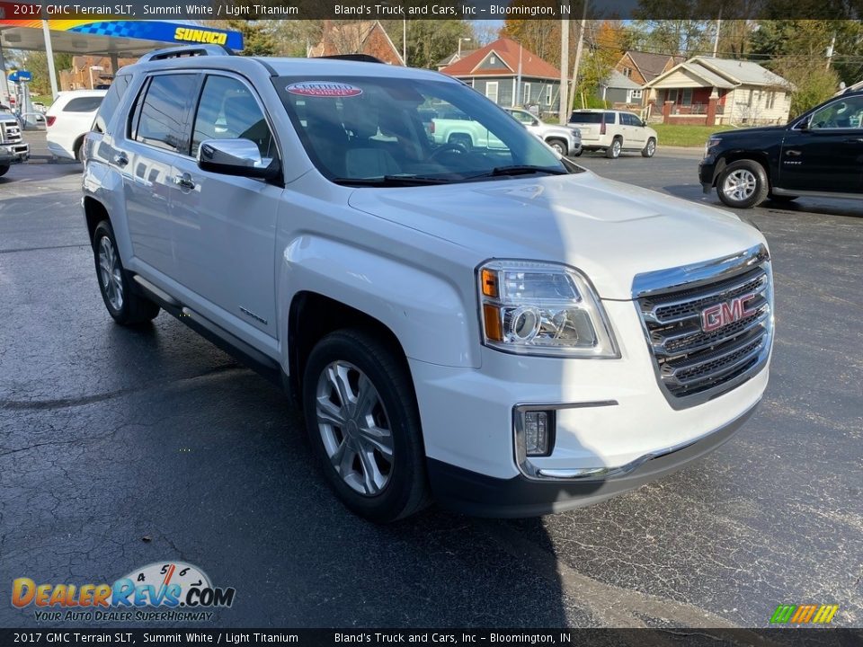 2017 GMC Terrain SLT Summit White / Light Titanium Photo #4