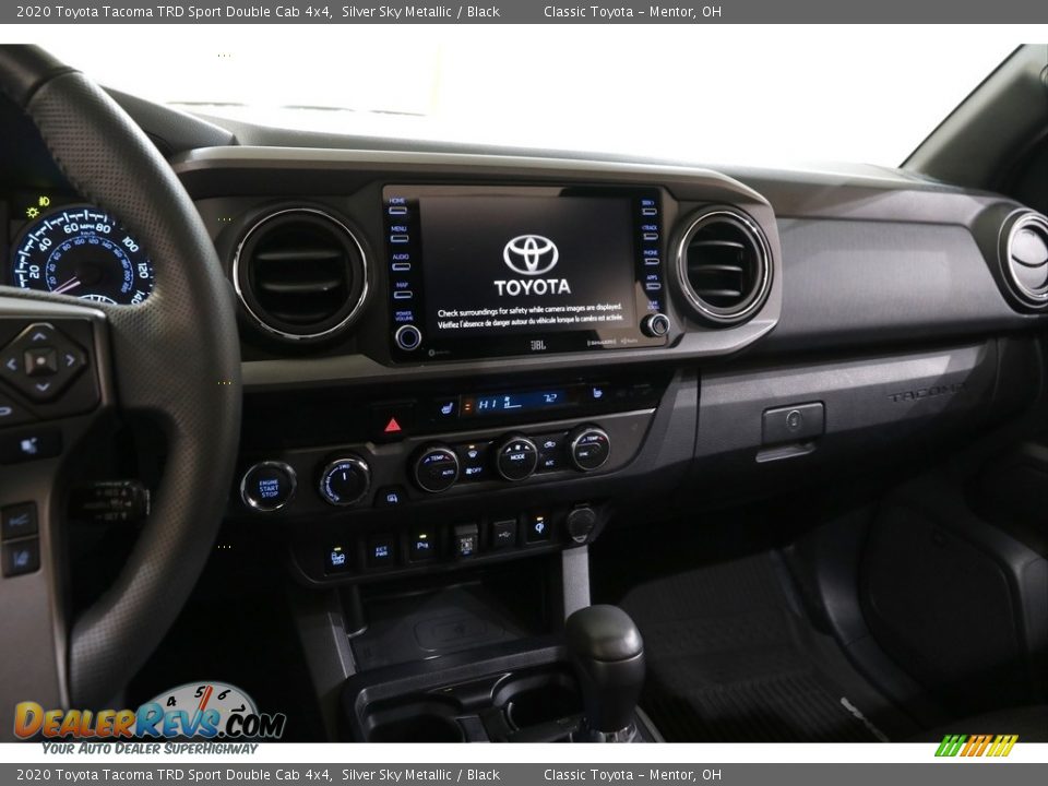 2020 Toyota Tacoma TRD Sport Double Cab 4x4 Silver Sky Metallic / Black Photo #9