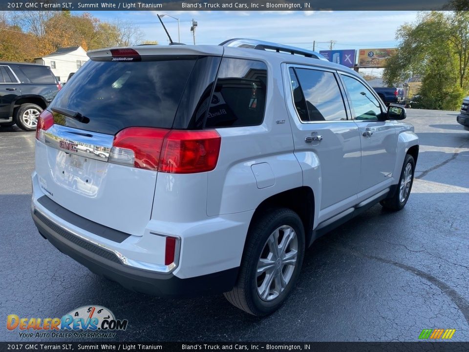 2017 GMC Terrain SLT Summit White / Light Titanium Photo #5