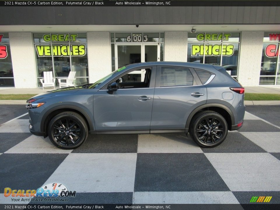 2021 Mazda CX-5 Carbon Edition Polymetal Gray / Black Photo #1