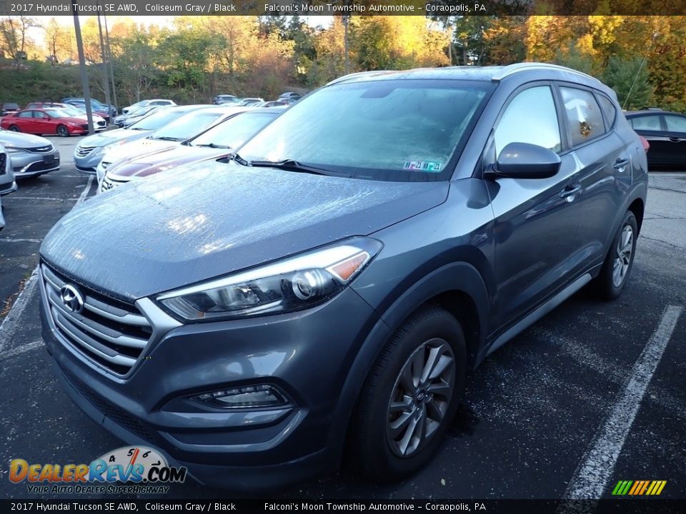 2017 Hyundai Tucson SE AWD Coliseum Gray / Black Photo #1