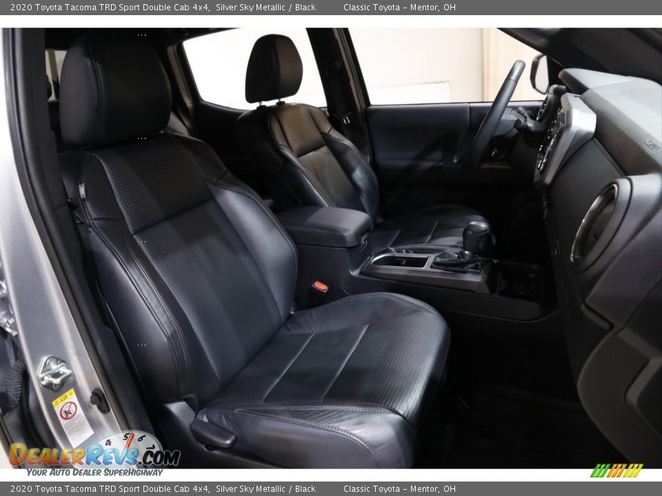 2020 Toyota Tacoma TRD Sport Double Cab 4x4 Silver Sky Metallic / Black Photo #15