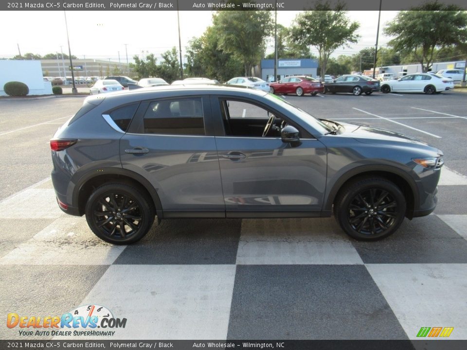 2021 Mazda CX-5 Carbon Edition Polymetal Gray / Black Photo #3
