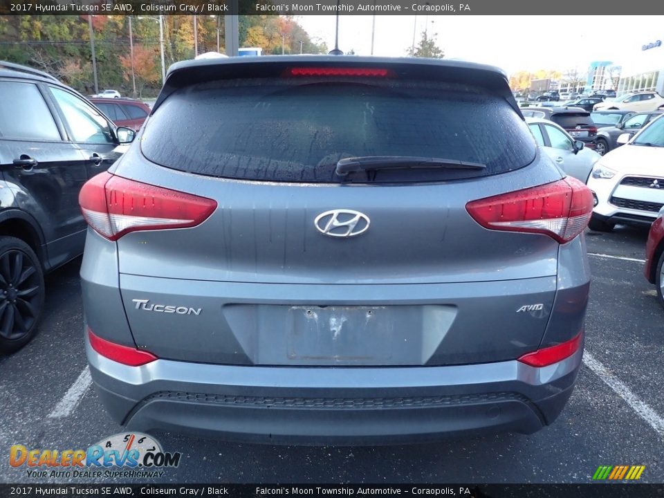 2017 Hyundai Tucson SE AWD Coliseum Gray / Black Photo #3