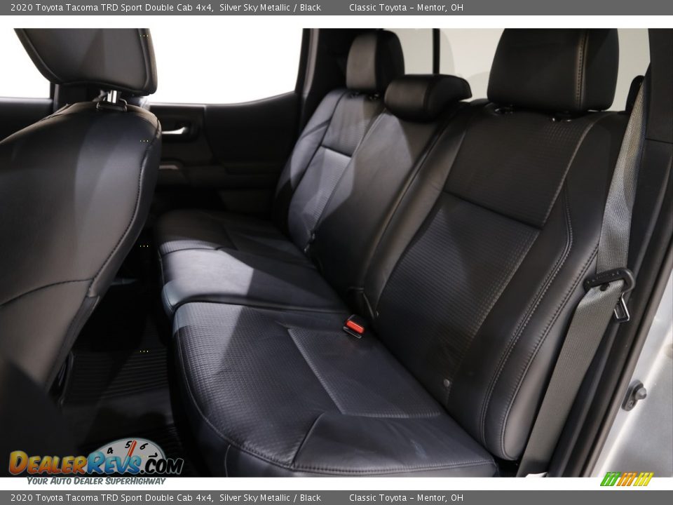 2020 Toyota Tacoma TRD Sport Double Cab 4x4 Silver Sky Metallic / Black Photo #17