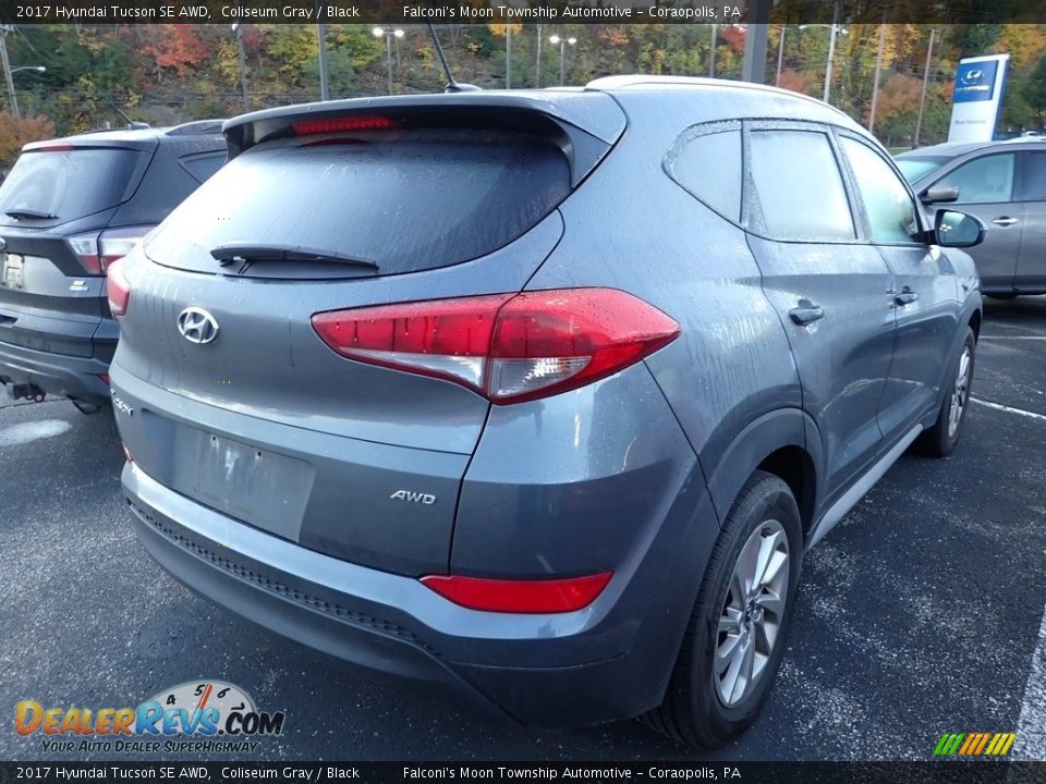 2017 Hyundai Tucson SE AWD Coliseum Gray / Black Photo #4