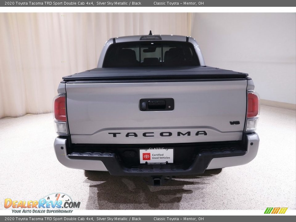 2020 Toyota Tacoma TRD Sport Double Cab 4x4 Silver Sky Metallic / Black Photo #18