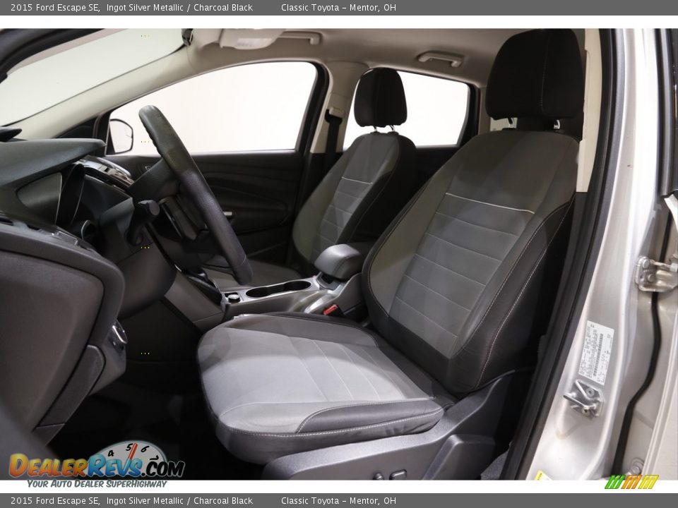 2015 Ford Escape SE Ingot Silver Metallic / Charcoal Black Photo #5