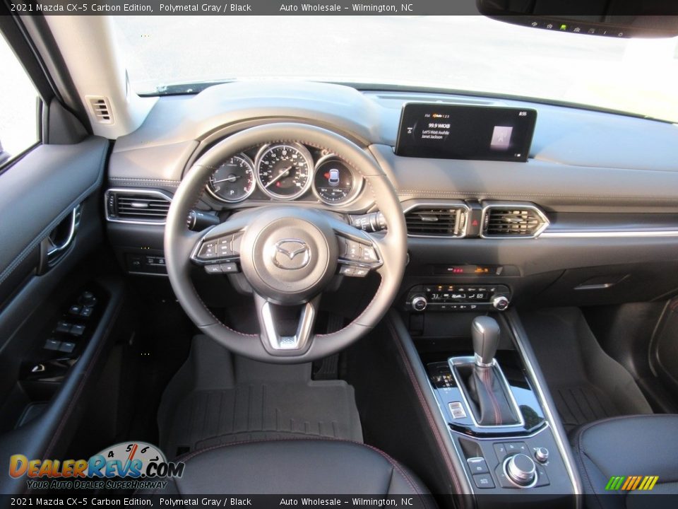 2021 Mazda CX-5 Carbon Edition Polymetal Gray / Black Photo #15