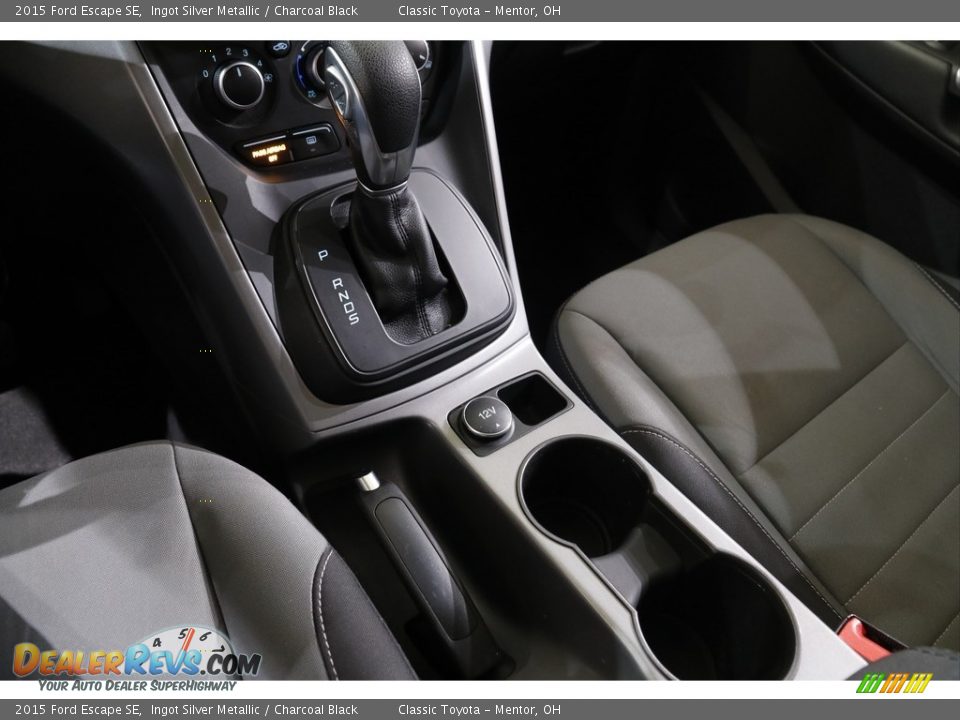 2015 Ford Escape SE Ingot Silver Metallic / Charcoal Black Photo #11