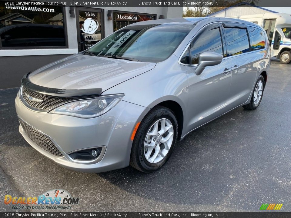 2018 Chrysler Pacifica Touring Plus Billet Silver Metallic / Black/Alloy Photo #2