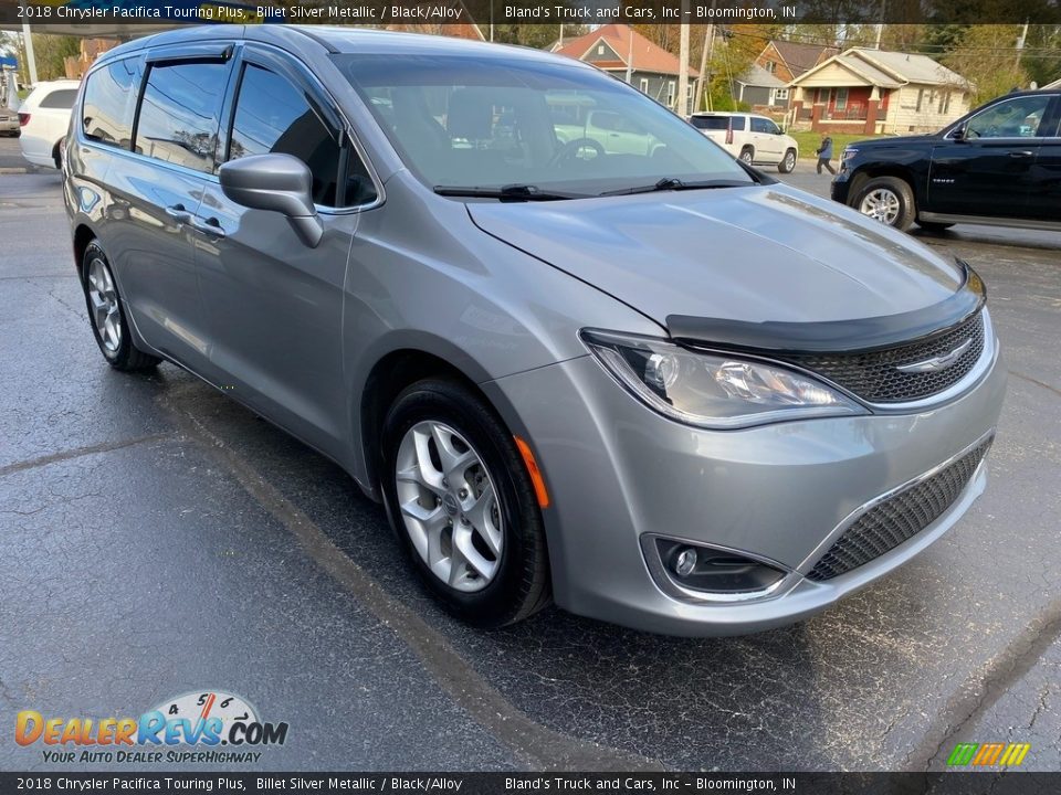 2018 Chrysler Pacifica Touring Plus Billet Silver Metallic / Black/Alloy Photo #4