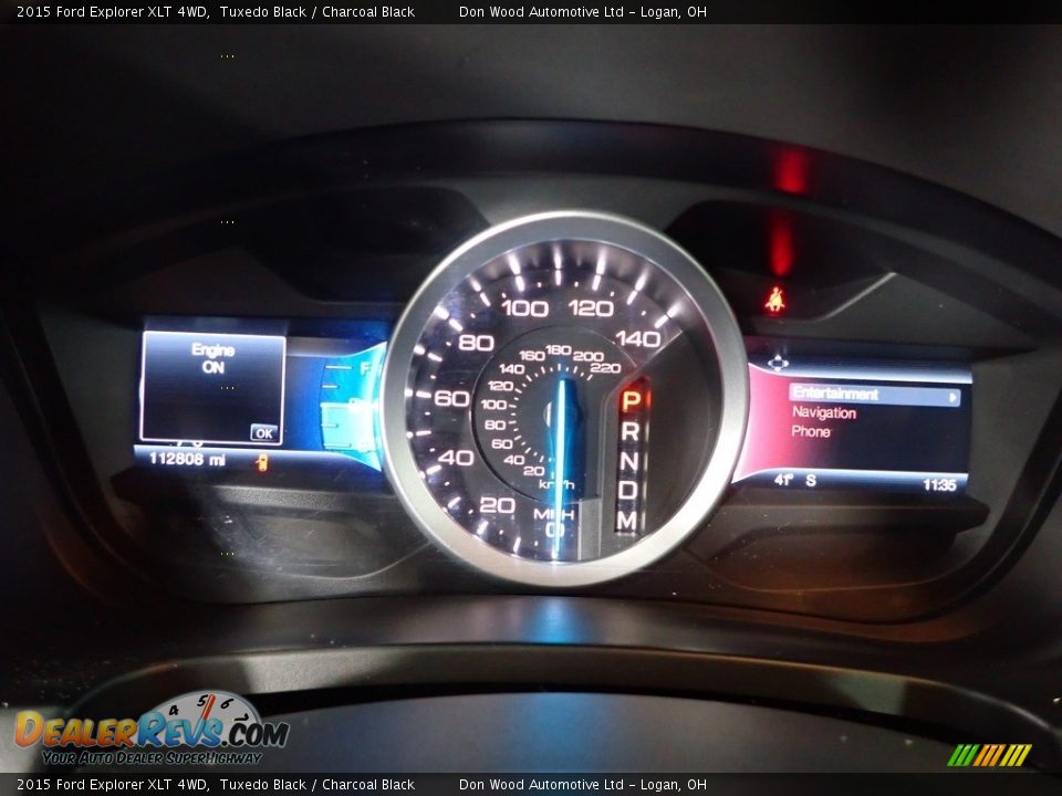 2015 Ford Explorer XLT 4WD Tuxedo Black / Charcoal Black Photo #26
