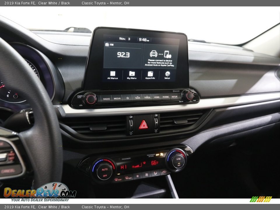2019 Kia Forte FE Clear White / Black Photo #8