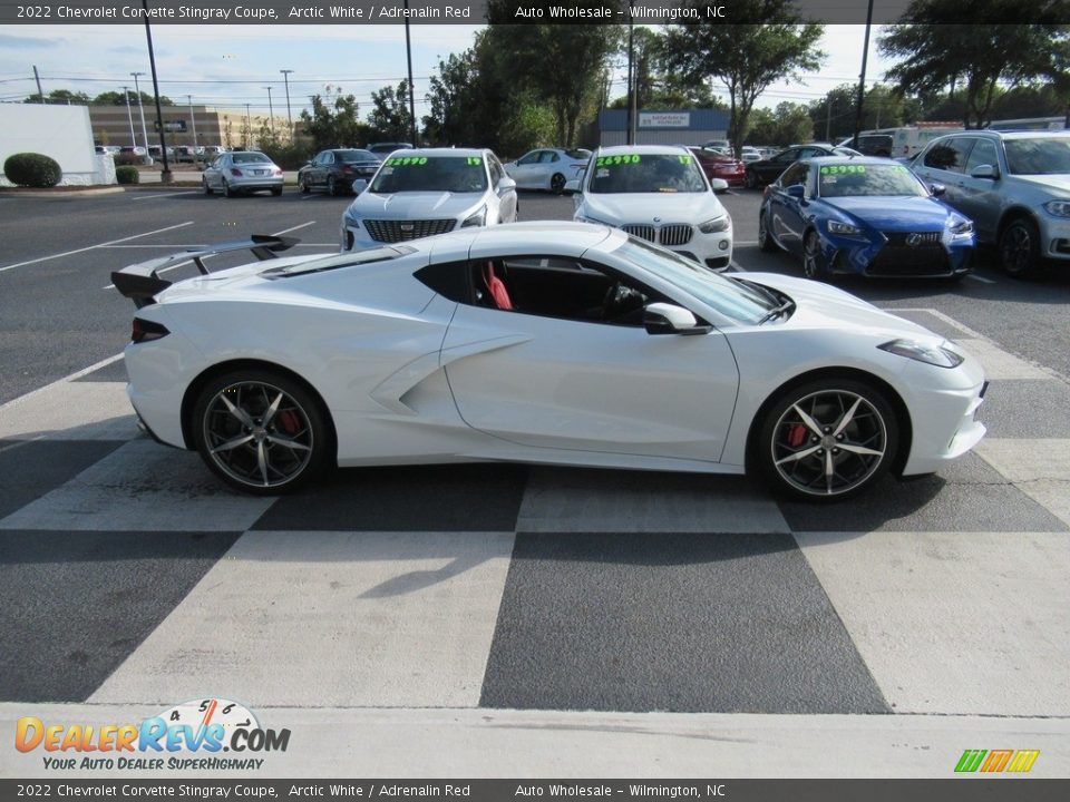 Arctic White 2022 Chevrolet Corvette Stingray Coupe Photo #3